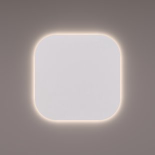 Spiegel Hipp Design SPV B01 Rechthoek 100x100 cm Met Verlichting Incl. Spiegelverwarming