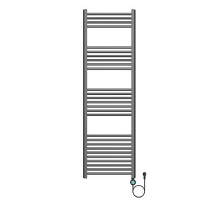 Elektrische Radiator BWS Cory met Smart Wifi 160x50cm 700W Gunmetal