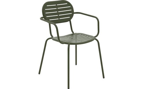 Kave Home Kave Home Tuinstoel Brai, Met arm