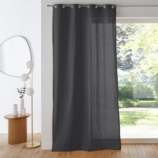 Katoenen gordijn met oogjes Scenario