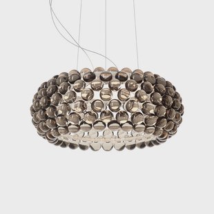 Caboche Plus media MyLight 2.700K grijs Foscarini - Woonkamer - Designer - Kunststof - 1 lamp