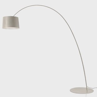 Twiggy LED vloerlamp greige Foscarini - Woonkamer - Designer - Kunststof - 1 lamp
