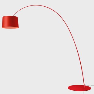 Twiggy LED vloerlamp paars Foscarini - Woonkamer - Designer - Kunststof - 1 lamp