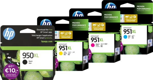 HP 951XL Cartridges Zwart/Kleur Combo Pack