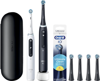 Oral-B iO 5N Duo Pack Zwart en Wit Value Pack