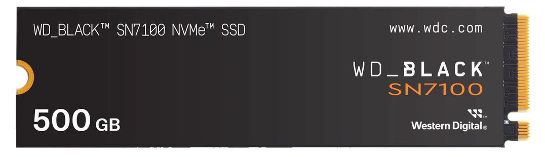 WD Black SN7100 500GB NVMe SSD