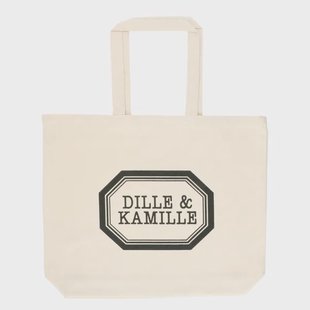 Canvas tas, Dille&amp;Kamille, bio-katoen, groot, 42 x 50 x 10 cm