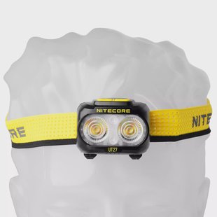Nitecore UT27 Shadow Black, hoofdlamp, 800 lumen