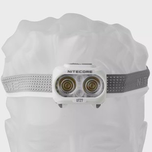 Nitecore UT27 PRO Titan White, hoofdlamp, 800 lumen