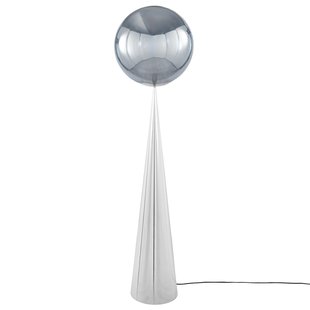 Tom Dixon Globe Fat Vloerlamp LED Zilver/zilver