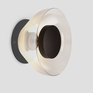 MARSET Driverkap Aura Disk, zwart Ø 13 cm aluminium