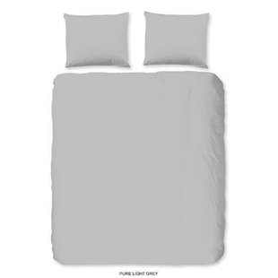 Pure Dekbedovertrek Micropercal Uni - light grey