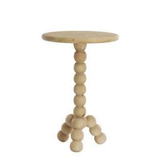 Light & Living - Bijzettafel VEGLIO - Ø35x54cm - Bruin