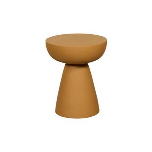 Bijzettafel Linz - Bruin|Cognac|Geel|Oker - MDF