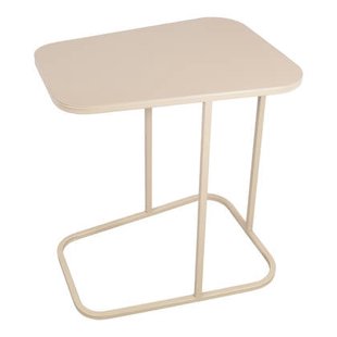 LOFT42 Inris Bijzettafel - Metaal - Beige -51x35x55