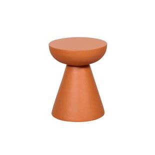 Bijzettafel Graz - Oranje|Terra - MDF - 34x43x34cm (BxHxD)