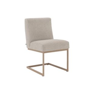 Goossens Eetkamerstoel Tommie - Textiel zonder armleuning