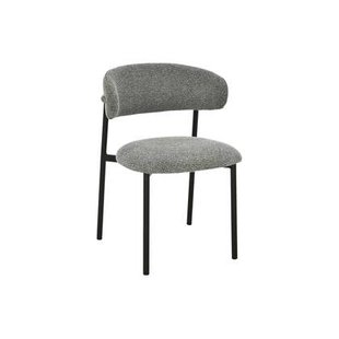 Goossens Eetkamerstoel Siem - Textiel zonder armleuning