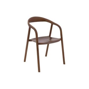 Goossens Eetkamerstoel Prins - Hout met armleuning