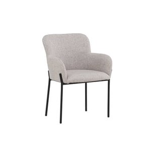 Fjôrd - Eetkamerstoel Beige Stof - Vätö