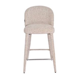 Bronx71 Barkruk Charlie chenille taupe 69 cm