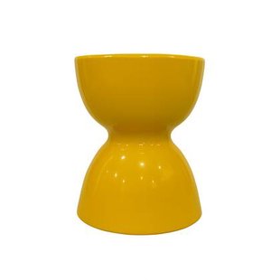 Fine Asianliving Keramische Kruk Geel Handgemaakt -
