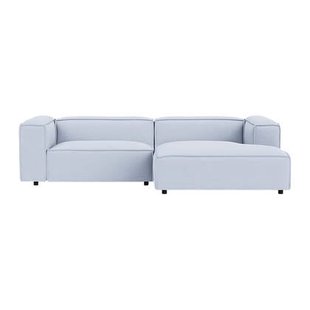 FÉST Dunbar Hoekbank met Chaise Longue - Vidar / Ice