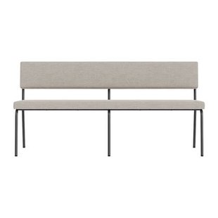 FÉST Monday 2-zits Eetkamerbank - Sydney - Beige / Black