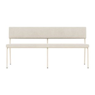 FÉST Monday 2-zits Eetkamerbank - Soil - Natural / Black