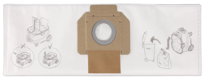 Makita Stofzak Fleece voor VC4210 (5 stuks)