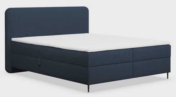 Boxspring Contero chenille 180 x 200 cm met opbergruimte | NADUVI Collection