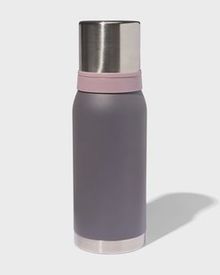 HEMA Isoleerfles 1.1L rvs metallic (antraciet)