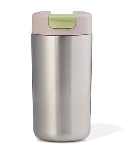 HEMA Koffiebeker to go 450ml rvs metallic (grijs metallic)