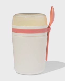 HEMA Yoghurtbeker to go 420ml beige (beige)