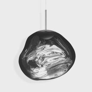 Melt LED hanglamp Chrome Tom Dixon - Woonkamer - Designer - Kunststof - 1 lamp