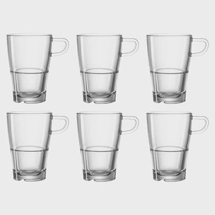 Leonardo - Senso Latte Macchiato Glas 350ml - 6 stuks