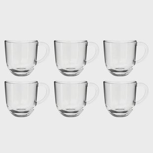 Leonardo - Napoli Koffie/theeglas 280ml - 6 stuks