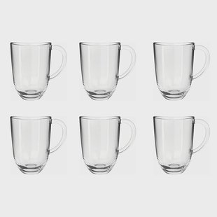 Leonardo - Napoli Latte Macchiato Glas 380ml - 6 stuks