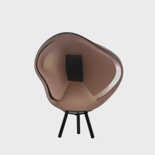 Melt Portable vloerlamp Copper Black Tom Dixon - Woonkamer - Designer - Kunststof - Driebeen