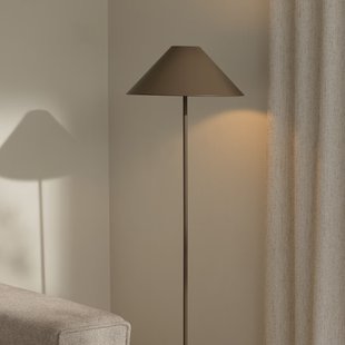 Cannes vloerlamp bruin metaal 140 cm Globen Lighting - Woonkamer - Designer - 1 lamp