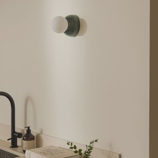 Torrano wandlamp 13 cm IP44 bruin Globen Lighting - Woonkamer - Designer - Glas - 1 lamp