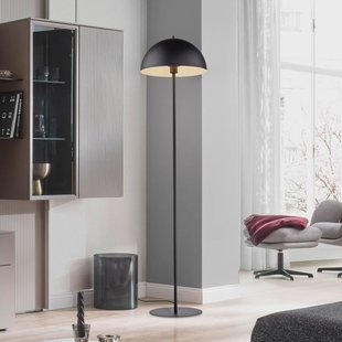 Schöner Wohnen vloerlamp Ali, zwart, ijzer, E27