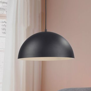 Schöner Wohnen Hanglamp Ali zwart, ijzer, Ø 38 cm, E27