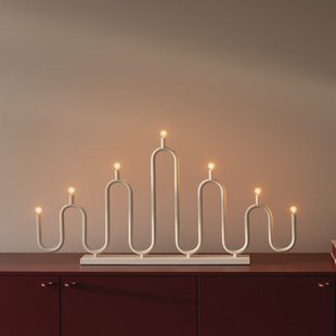 Noel tafellamp 76 cm beige metaal Globen Lighting - Woonkamer - Modern - Meerdere lampen