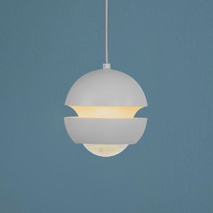 SCHÖNER WOHNEN LED hanglamp Lini, wit, 1-lamp, 3.000 K