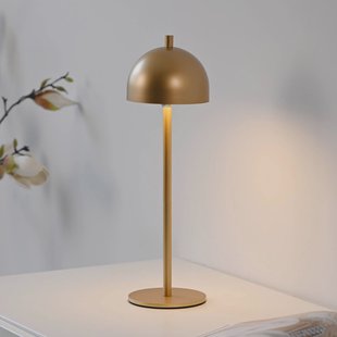 Schöner Wohnen LED tafellamp op batterijen Bellies, goudkleurig, IP54