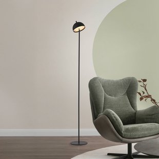 Schöner Wohnen LED vloerlamp op accu Bellies, zwart, IP54