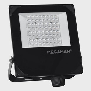 MEGAMAN LED-buitenspot Hugo, 50 W, 3000 K, IP66