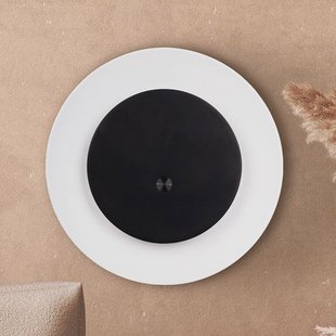 Näve LED tafellamp Solan, zwart/wit, zonne-energie, IP54