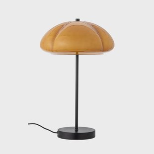 Kinoko tafellamp, glas, geel Bloomingville - Woonkamer - 1 lamp